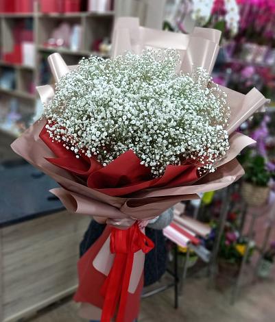 Букет цветов из: Гипсофила в Смирновке