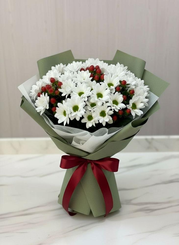 Букет цветов из: Хризантемы в Смирновке