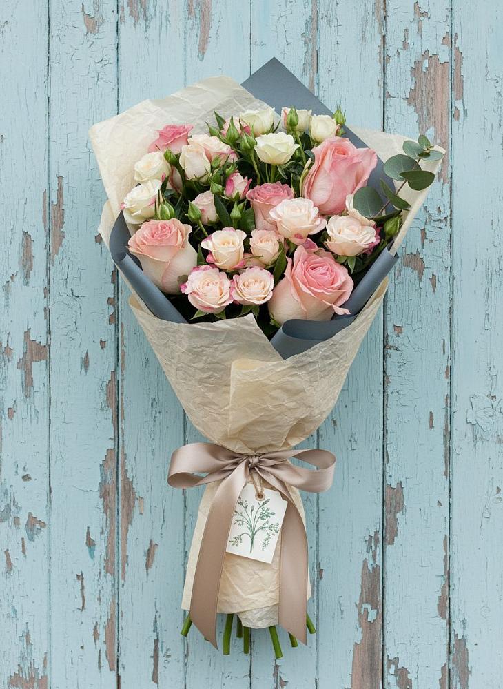 Букет цветов из: Розы в Смирновке