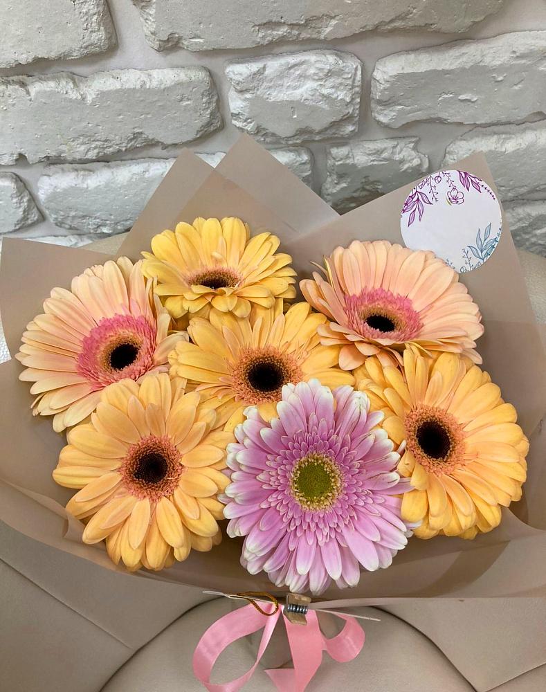 Букет цветов из: Герберы в Смирновке