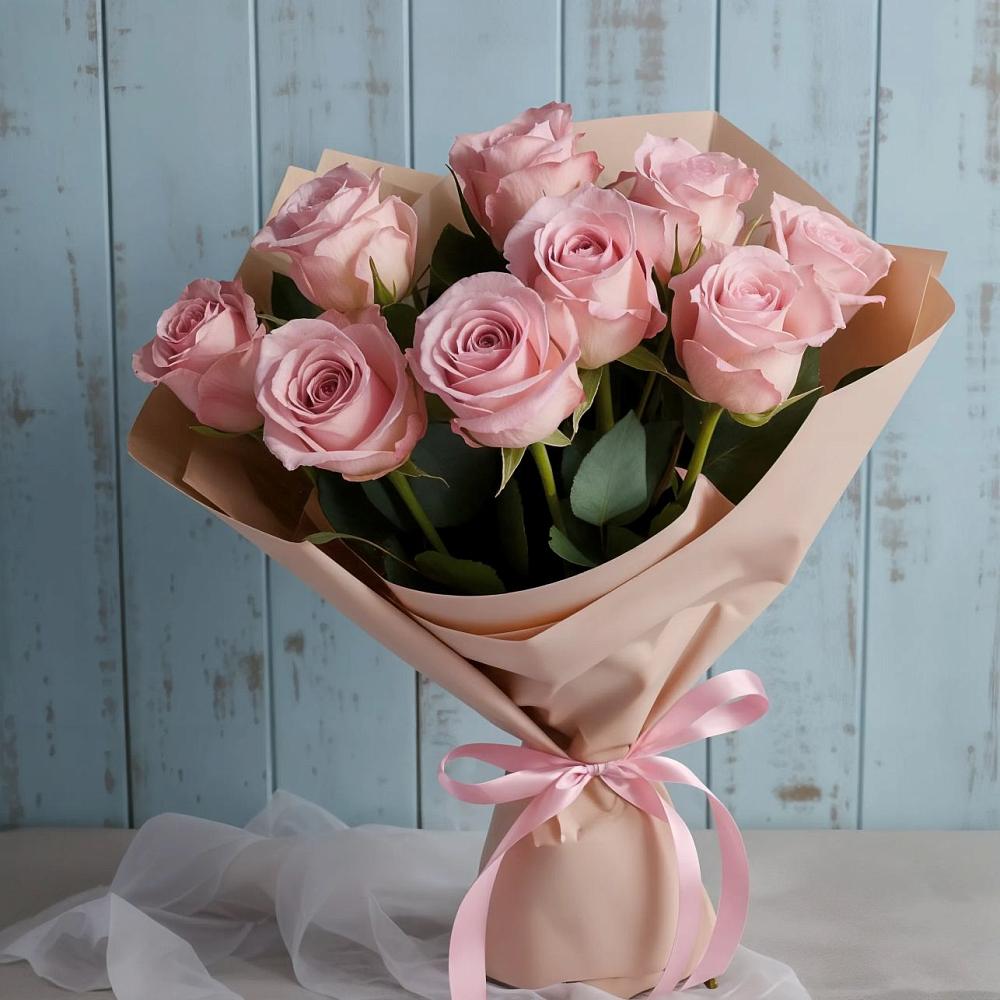 Букет цветов из: Розы в Смирновке