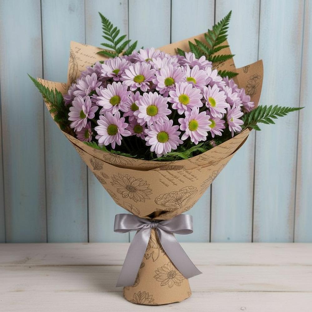 Букет цветов из: Хризантемы в Смирновке