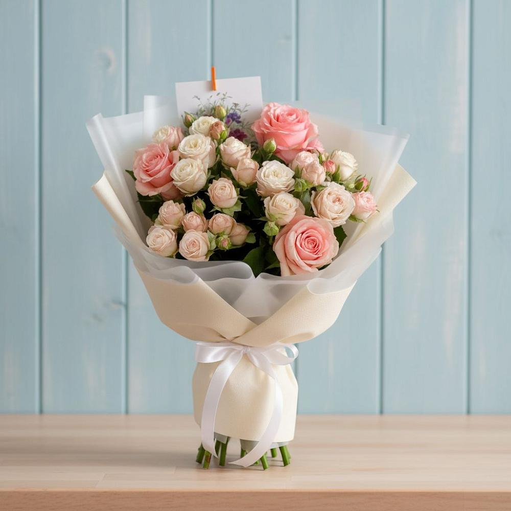 Букет цветов из: Розы в Смирновке