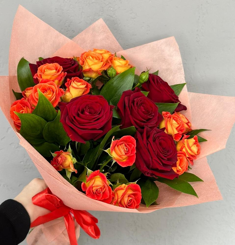 Букет Любовь и восторг в Смирновке