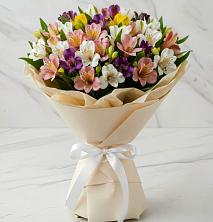Букет цветов из:  Альстромерии в Смирновке