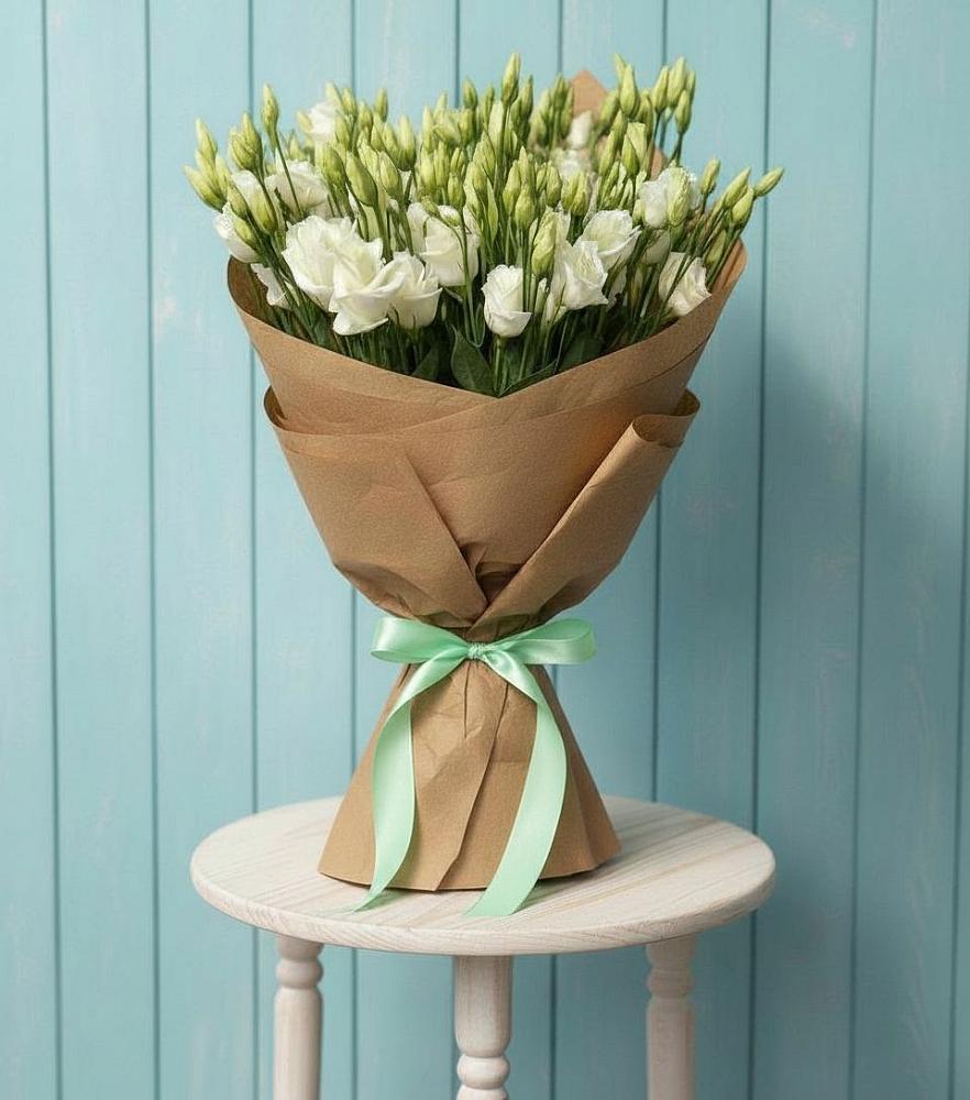 Букет цветов из: Лизиантусы в Смирновке