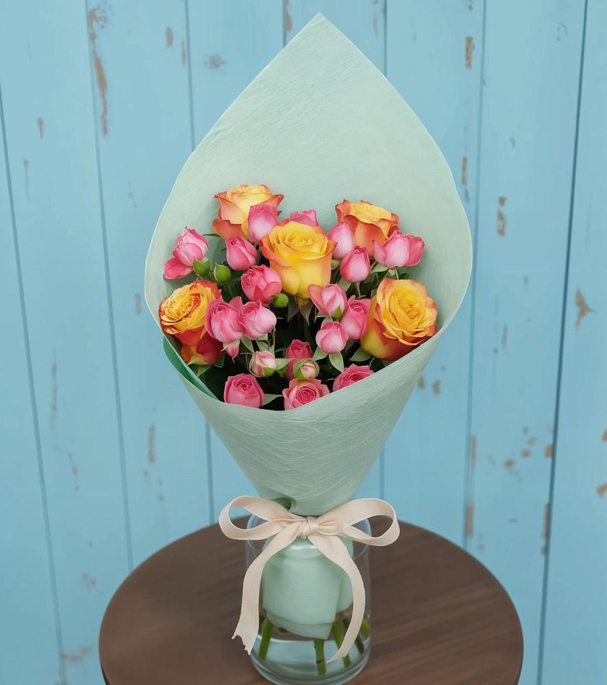 Букет цветов из: Розы в Смирновке