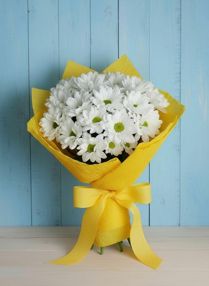 Букет цветов из: Хризантемы в Смирновке