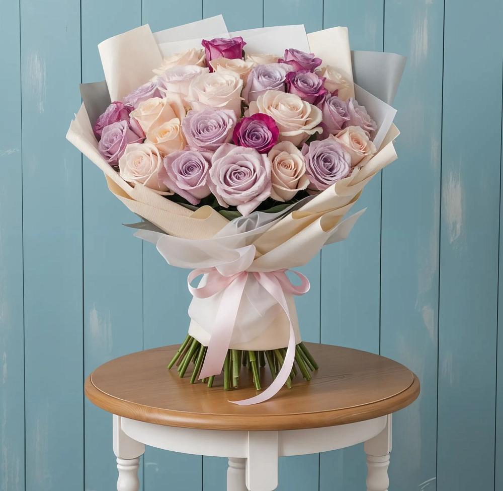 Букет цветов из: Розы в Смирновке