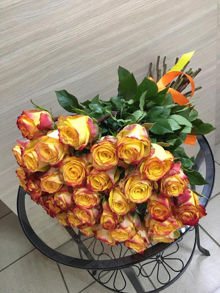 Букет Желтые розы в Смирновке