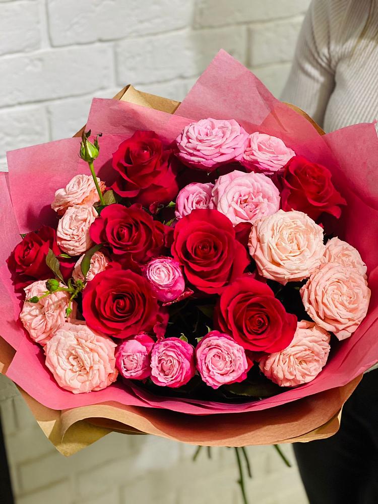 Букет цветов из: Розы в Смирновке