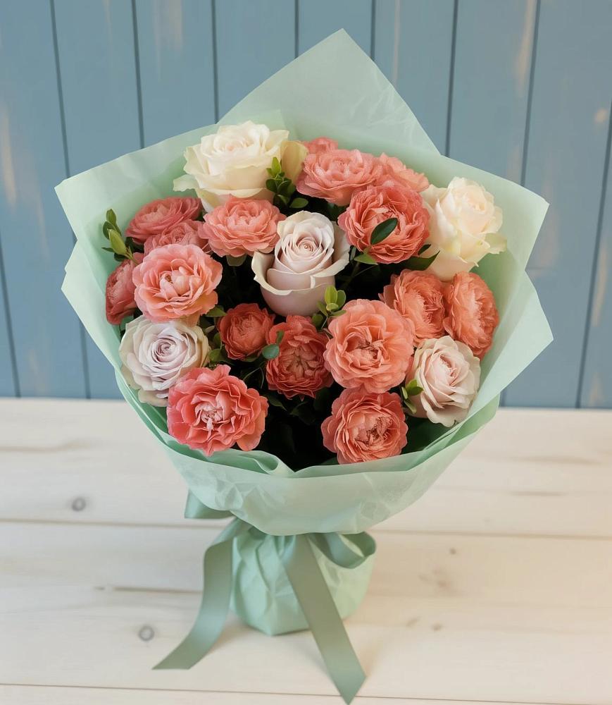 Букет цветов из: Розы в Смирновке