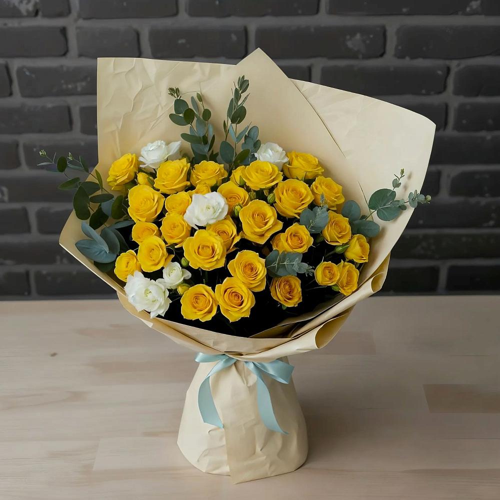 Букет цветов из: Розы в Смирновке