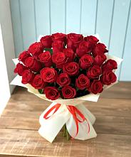 Букет 29 Красных роз в Смирновке